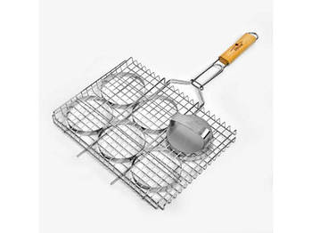 Грати-гриль для гамбургерів 8 предметів MH-4889 G-Rich