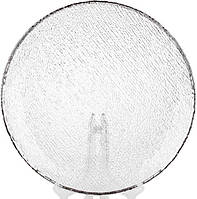 Набор тарелок Mirror Stream серебро DP186193 BonaDi 4 шт DH, код: 8382139