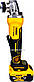Набір акумуляторного інструменту Dewalt 2в1 (36 V, 5 A) Шурупокрут Dewalt DCD996NT + Болгарка Dewalt DCG405, фото 6