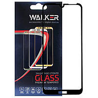 Защитное стекло Walker 3D Full Glue для Huawei Y6 2019 Y6 Pro 2019 Black BM, код: 7436059