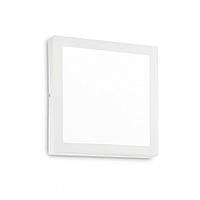 Потолочный светильник UNIVERSAL 24W SQUARE BIANCO IDEAL LUX 138657 PK, код: 6955246