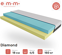 Матрац Diamond 18см 150*200 Smart Foam (вакумне скручування)
