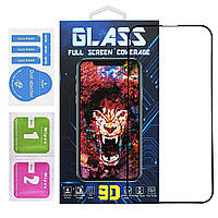 Защитное стекло Premium Glass 9D Apple iPhone 13 Pro Black BM, код: 8141661