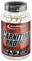 Жиросжигатель для спорта IronMaxx Carnitine Pro 130 Caps MY, код: 7681689