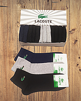 ЮА Носки мужские Lacoste - 12 пар в подарочной коробке лакоста / чоловічі шкарпетки носки