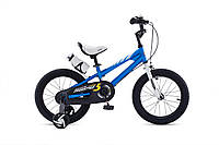 Дитячий велосипед Royal Baby Freestyle RB16B-6 Синій RB16B-6С  ish