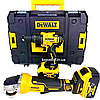 Набір акумуляторного інструменту Dewalt 2в1 (36 V, 5 AH) Шурупокрут Dewalt DCD996NT + Болгарка Dewalt DCG405, фото 2