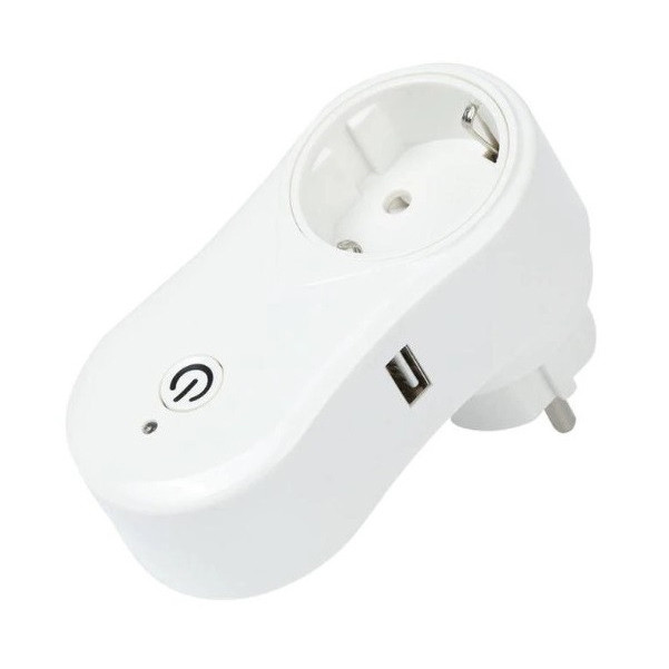 ЮА Вай-Фай розетка с USB Wi-Fi socket cd - фото 1 - id-p2165204051