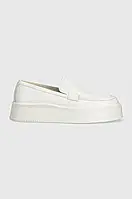 Urbanshop com ua Шкіряні мокасини Vagabond Shoemakers STACY колір білий на платформі 5522.101.01 РОЗМІРИ