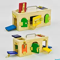 Развивающая игрушка Бизибокс "Веселые дверцы" С 37161 8918