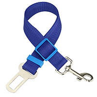 Автомобильный ремень безопасности для собаки GoodTrip 43-72 см Blue (HbP050624) UL, код: 1358230