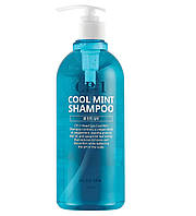 Освежающий шампунь для волос с ментолом Cool Mint Shampoo Head Spa Esthetic House CP-1 500 мл EV, код: 8145780