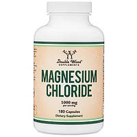 Микроэлемент Магний Double Wood Supplements Magnesium Chloride 1000 mg 180 Caps MY, код: 8124898