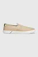 Urbanshop com ua Кеди Tommy Hilfiger ESSENTIAL SLIP-ON SNEAKER жіночі колір бежевий FW0FW06956 РОЗМІРИ