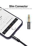 Кабель Vention 3.5mm Male to 2*3.5mm Female Stereo Splitter Cable 0.3M Black ABS Type (BBSBY), фото 4