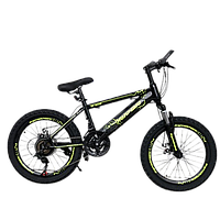 Дитячий спортивний велосипед 20 дюймів Toprider 509 зелений