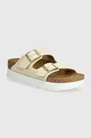 Urbanshop com ua Шльопанці з нубуку Birkenstock BIRKENSTOCK X PAPILLIO Arizona Platform Flex колір бежевий