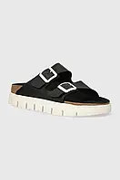 Urbanshop com ua Шльопанці Birkenstock BIRKENSTOCK X PAPILLIO Arizona Chunky жіночі колір чорний 1025304