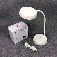 ЮА Настольная аккумуляторная лампа MS-13, настольная лампа для обучения, Usb лампа сенсорная. Цвет: белый cd