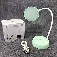 ЮА Настольная аккумуляторная лампа MS-13, usb светильник, Аккумуляторная настольная лампа. Цвет: зеленый cd