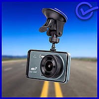 Видеорегистратор автомобильный T720TP Wi-Fi удаленный доступ 2 камеры синего цвета, Видеорегистратор