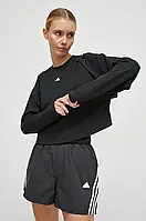 Urbanshop com ua Тренувальна кофта adidas Performance Power Cover Up колір чорний з принтом РОЗМІРИ ЗАПИТУЙТЕ