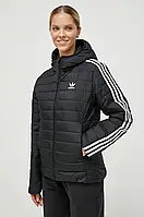 Urbanshop com ua Куртка adidas Originals жіноча колір чорний перехідна РОЗМІРИ ЗАПИТУЙТЕ