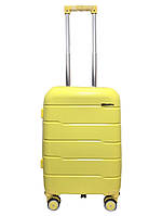 Чемодан мини XS+ из полипропилена Milano bag 030 40л Желтый PZ, код: 8374105