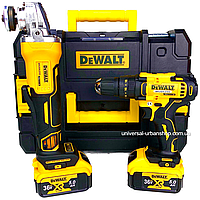 Набор аккумуляторного инструмента Dewalt 2в1 (36V, 5AH) Шуруповерт Dewalt DCD996NT + Болгарка Dewalt DCG405