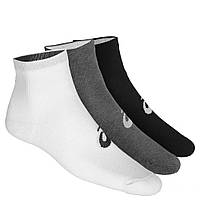 Носки Asics Quarter Sock 39-42 3 пары white gray black (155205-0701) EV, код: 2467305