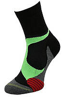 Шкарпетки Comodo RUN4 Чорний Зелений (COMO-RUN-4-02-3538) PZ, код: 5575104