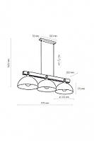 Люстра OSLO 3 TK-Lighting 1759 BF, код: 6955619