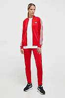 Urbanshop com ua Спортивний костюм adidas жіночий колір червоний РОЗМІРИ ЗАПИТУЙТЕ