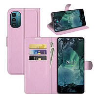 Чехол-книжка Litchie Wallet Nokia G11 G21 Light Pink ST, код: 8115864