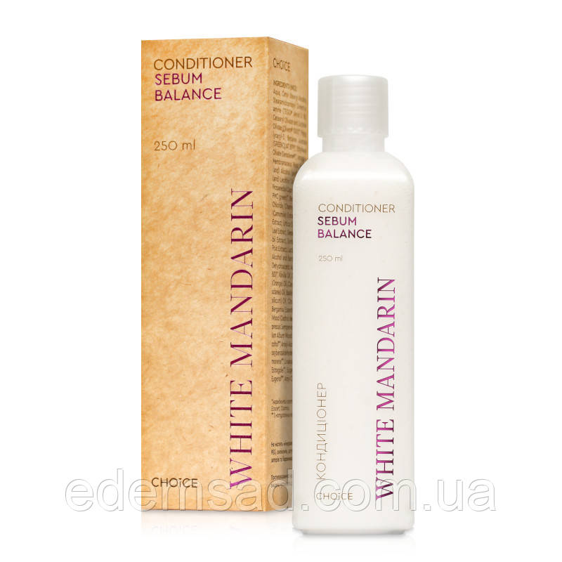 Кондиціонер для жирного волосся Sebum Balance (натуральний) White Mandarin (250 мл)