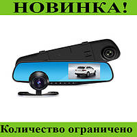 Зеркало видеорегистратор 1388EH - 2 камеры! Новинка