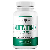 Витаминно-минеральный комплекс для спорта Trec Nutrition Multivitamin for Men 90 Caps ST, код: 7847573