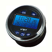 Автомобільний годинник VST 7042V + термометр + вольтметр акумулятора для ВАЗ 2103 2106 2107