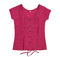 Блуза с коротким рукавом Karma Bianca Top Коттон Размер S Пурпурно-розовый (20176) PZ, код: 6506700