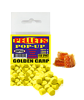 Пеллетс плавающий (МЕД) 12mm GOLDEN CARP POP-UP, Жёлтый