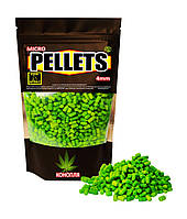 Pellets micro (КОНОПЛЯ) 4мм пылящий 250г, Зелёный