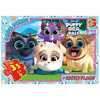 Пазлы детские Веселые мопсы Puppy Dog Pals G-Toys MD403 35 элементов GB, код: 8365473