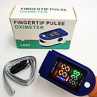 Пульсотахограф електронный пульсоксиметр на палец пульсометр с измерением кислорода в крови и пульса Pulse!