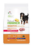 Корм Natural Trainer Dog Sensitive No Gluten Adult Medium Maxi With Rabbit сухой монопротеино ZK, код: 8451299