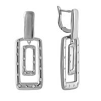 Серебряные серьги SilverBreeze с (2051206) PZ, код: 6434304