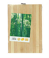 Доска кухонная прямоугольная бамбук 22 х 32 см A-PLUS 6005 GR, код: 8380057