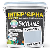 Краска Интерьерная Латексная Skyline 1005-B20G Перванш 3л TV, код: 8206108