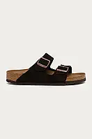 Urbanshop com ua Birkenstock - Замшеві шльопанці Arizona Narrow Width 951313-Mocca РОЗМІРИ ЗАПИТУЙТЕ