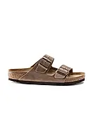 Urbanshop com ua Birkenstock - Шкіряні шльопанці Arizona Narrow Width 352203-tabc.brn РОЗМІРИ ЗАПИТУЙТЕ