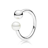 Серебряное кольцо Pandora Жемчужины 197573P PZ, код: 7360778